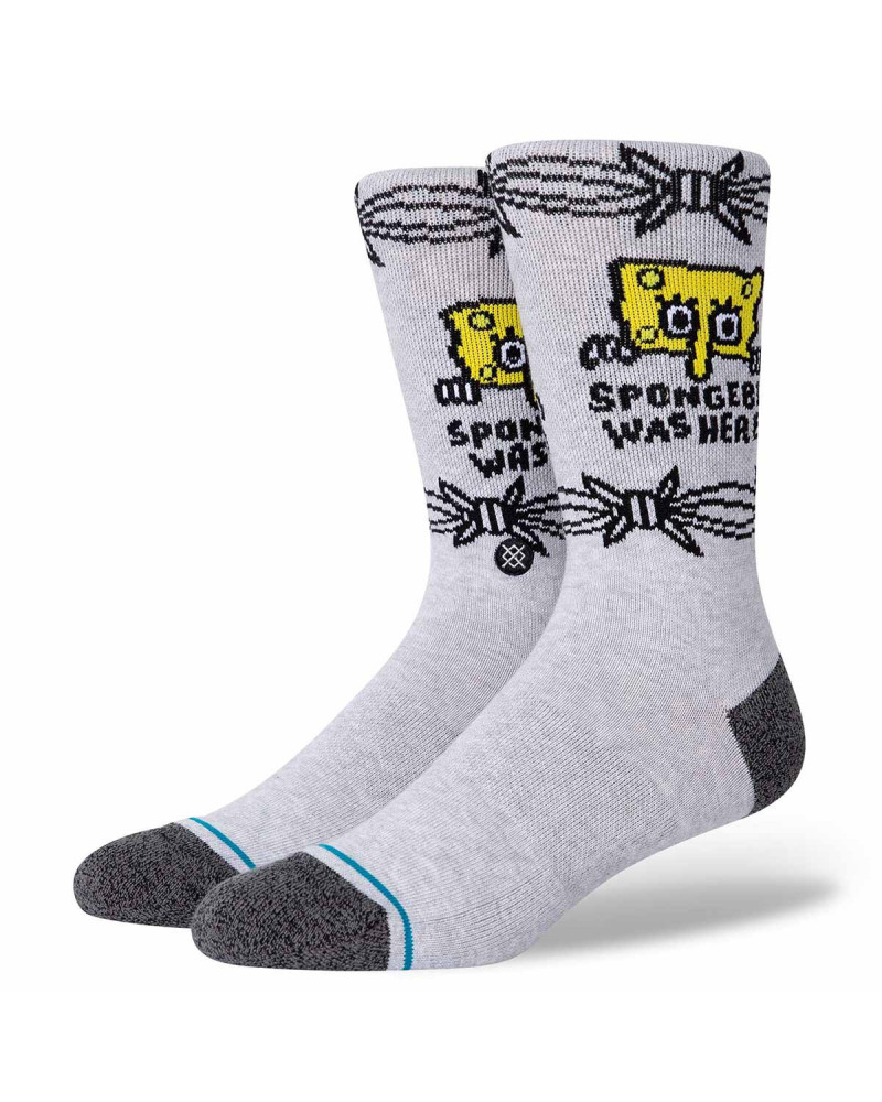 Stance Socks Bob Was Here Grey