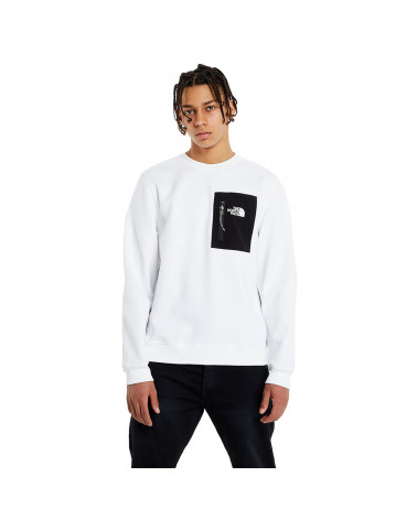 The North Face Sweatshirt Tech Crewneck White