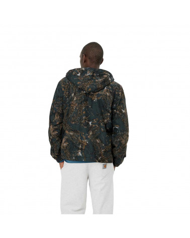 Carhartt Wip Terra Jacket - Satellite Print/Deep Lagoon/Reflective