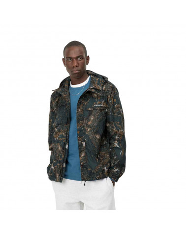 Carhartt Wip Terra Jacket - Satellite Print/Deep Lagoon/Reflective