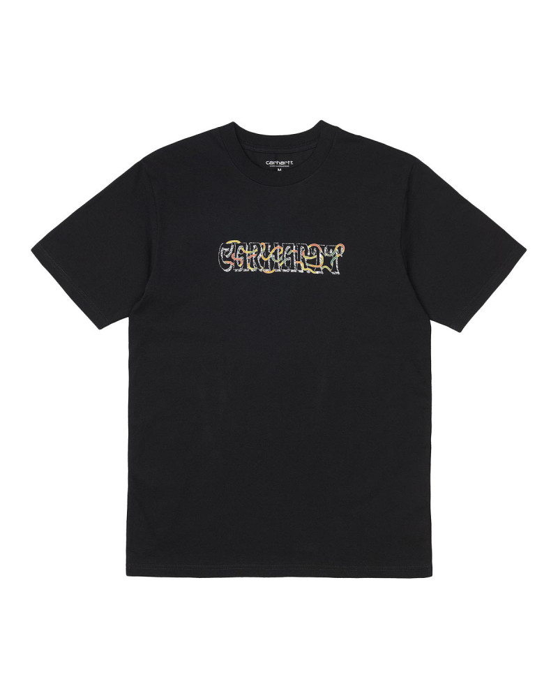 Carhartt Wip Transmission Script T-Shirt Black
