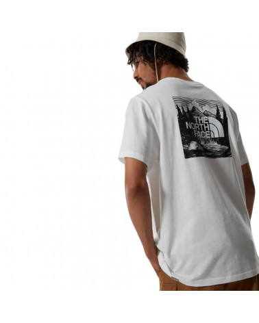 The North Face T-Shirt Redbox Celebration White/Black
