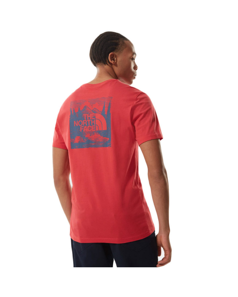 The North Face T-Shirt Redbox Celebration Rococco Red