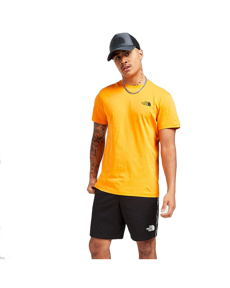 The North Face T-Shirt Simple Dome Light Exuberance Orange