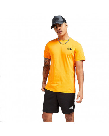 The North Face T-Shirt Simple Dome Light Exuberance Orange