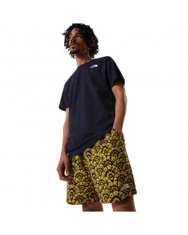 The North Face Pantaloncini Class V Pull On Citronelle Green Ashbury Floral Print-Aviator Navy