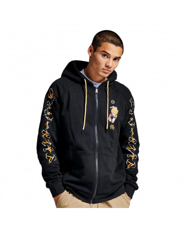 Dolly Noire X Dragon Ball Goku Super Saiyan Zip Hoodie