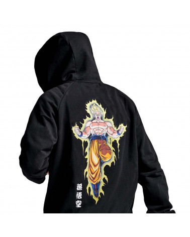 Dolly Noire X Dragon Ball Goku Super Saiyan Zip Hoodie