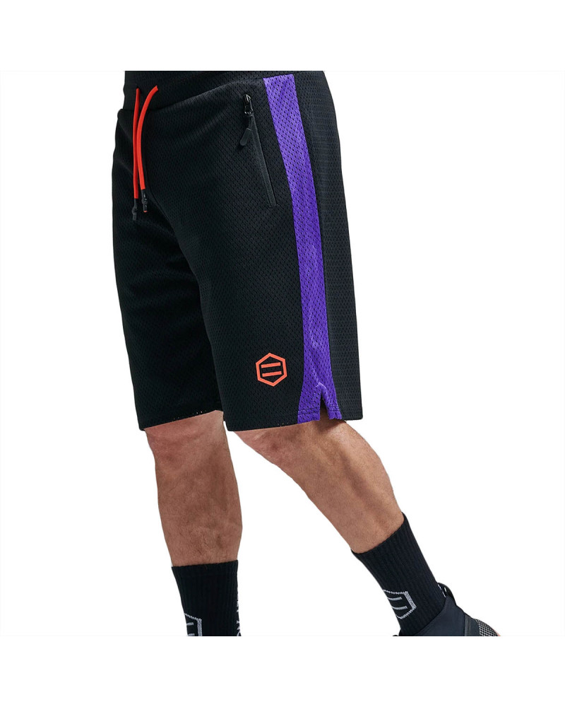 Dolly Noire Pantaloncin Mesh Shorts Black