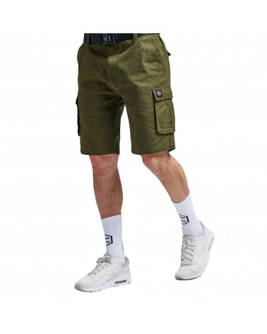 Dolly Noire Cargo Ripstop Short Green