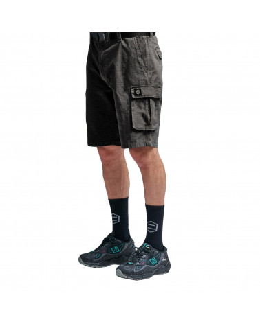 Dolly Noire Pantaloncini Cargo Ripstop Short Antracite