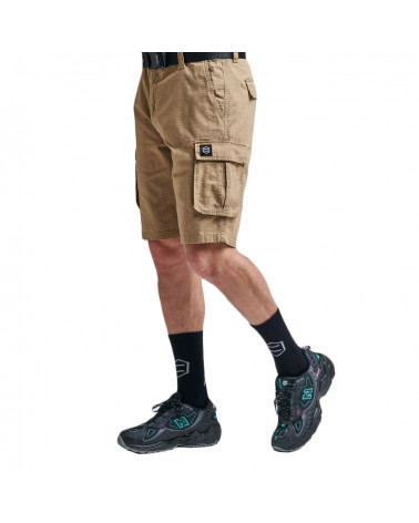 Dolly Noire Cargo Ripstop Short Beige