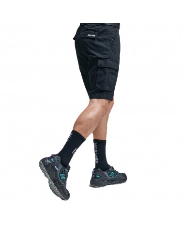 Dolly Noire Cargo Ripstop Short Black
