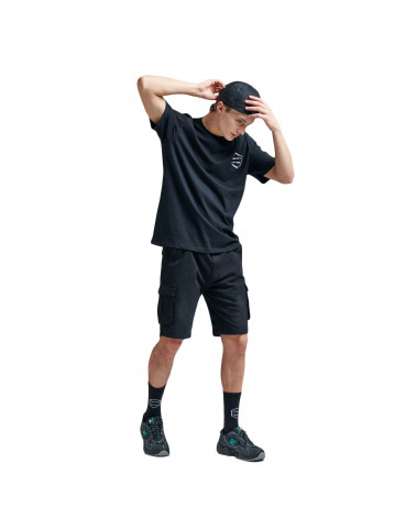 Dolly Noire Cargo Ripstop Short Black
