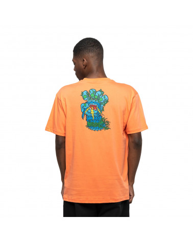 Santa Cruz Bigfoot Screaming Hand T-Shirt Salmon