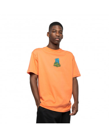 Santa Cruz Bigfoot Screaming Hand T-Shirt Salmon