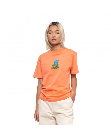 Santa Cruz Bigfoot Screaming Hand T-Shirt Salmon