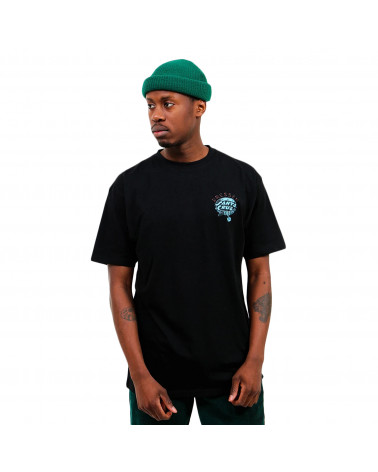 Santa Cruz Dressen Pup Dot T-Shirt Black