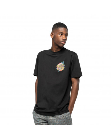 Santa Cruz No Pattern Dot T-Shirt Black
