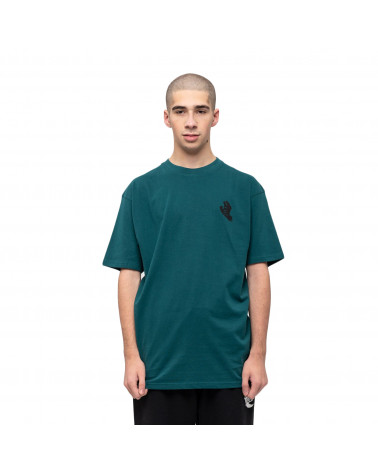 Santa Cruz Contra Hand Mono T-Shirt Teal