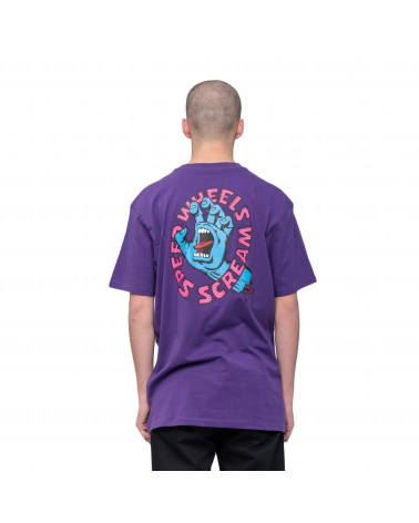 Santa Cruz Screaming Hand Scream T-Shirt Purple