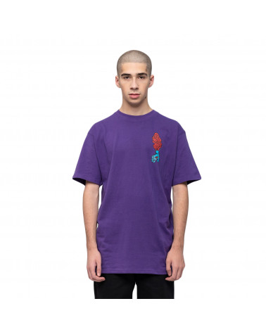 Santa Cruz Screaming Hand Scream T-Shirt Purple