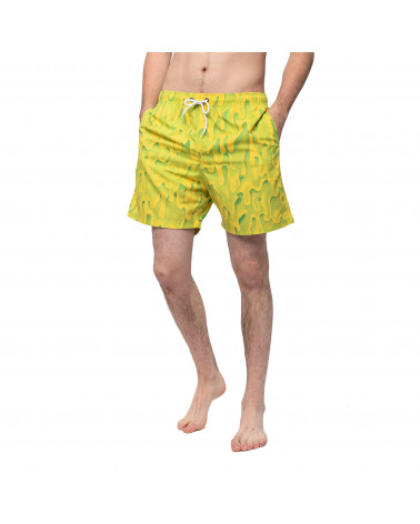Santa Cruz Slime Swim Shorts Green