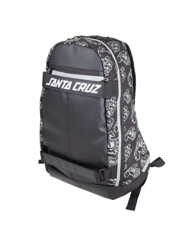 Santa Cruz Dispatch Skatepack Black Hands All Over