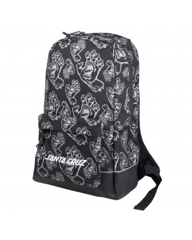Santa Cruz Zaino Drift Backpack Black Hands All Over