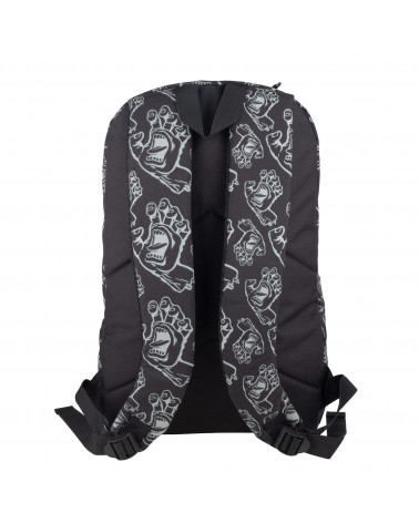 Santa Cruz Zaino Drift Backpack Black Hands All Over