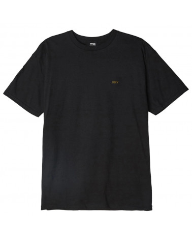 Obey Radiant Lotus Classic T-Shirt Black
