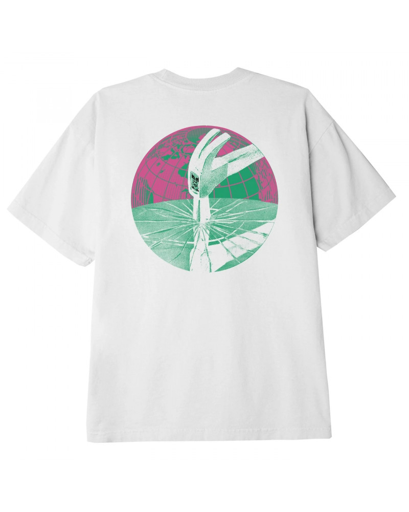 Obey Shattered Trance Classic T-Shirt White