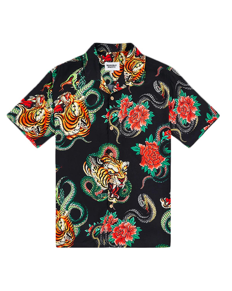 Doomsday Tigersnake Shirt Black