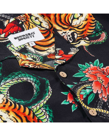 Doomsday Tigersnake Shirt Black