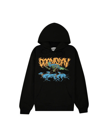 Doomsday Death Hound Hoodie Black
