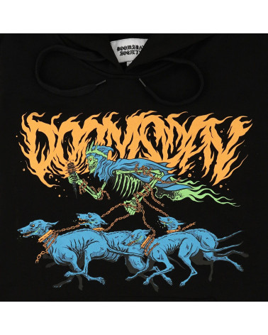 Doomsday Death Hound Hoodie Black