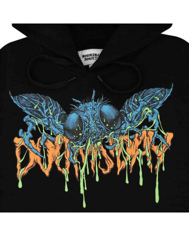 Doomsday Felpa The Fly Hoodie Black