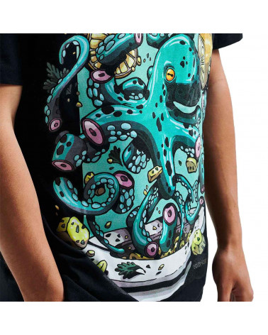 Dolly Noire T-Shirt Insalta Di Polpo Black