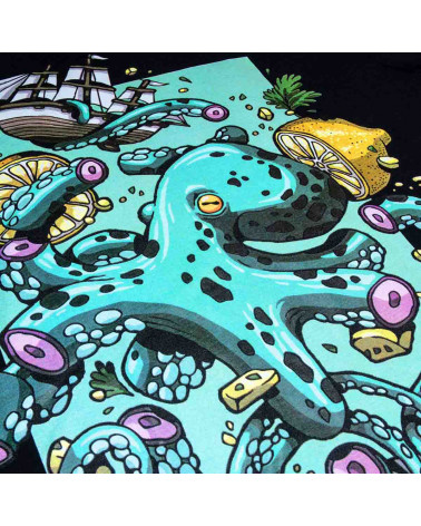 Dolly Noire T-Shirt Insalta Di Polpo Black