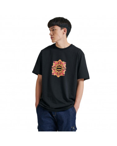 Dolly Noire T-Shirt Logo Maiolica Black/Red