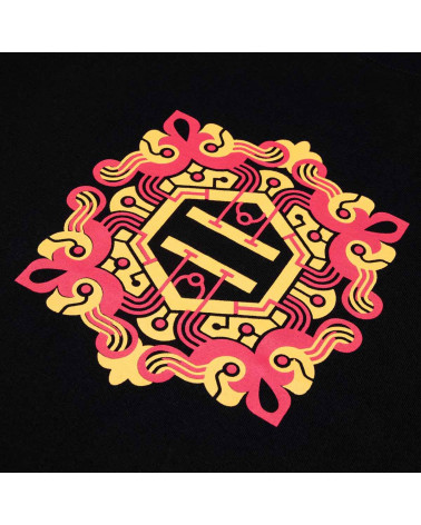 Dolly Noire T-Shirt Logo Maiolica Black/Red