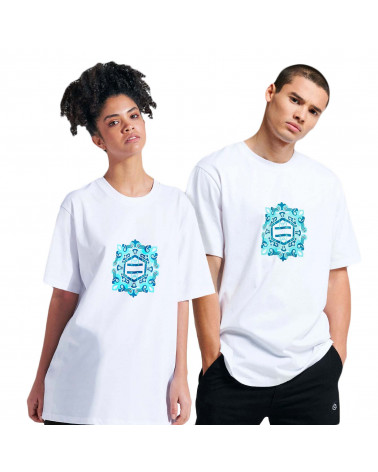 Dolly Noire T-Shirt Logo Maiolica White/Blue