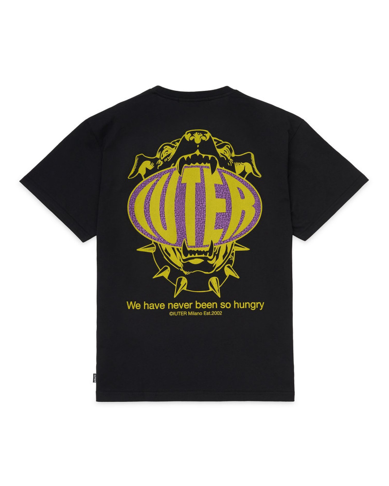 Iuter T-Shirt Hungry Tee Black