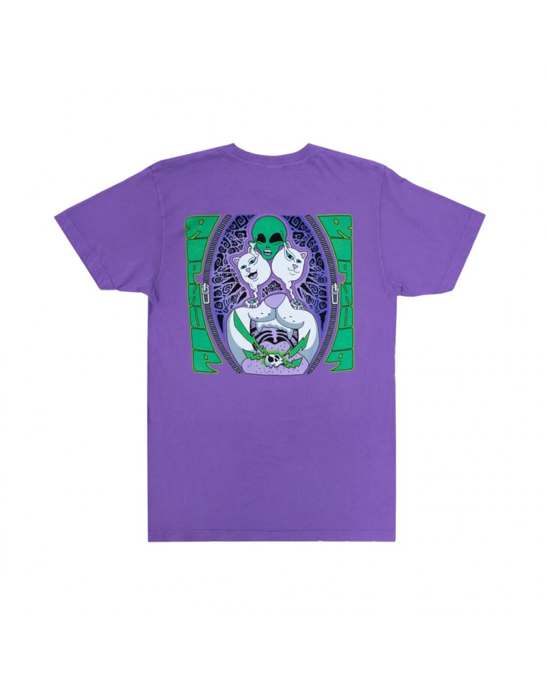 RIPNDIP T-Shirt Firewire Tee Light Purple