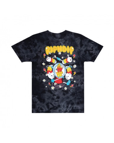 RIPNDIP T-Shirt Space Gravy Tee Black Lightning Wash