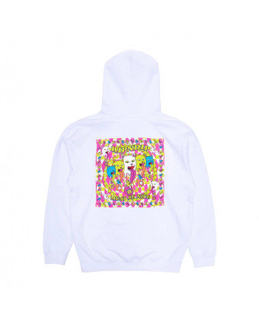 RIPNDIP Felpa Micro Nerm Hoodie White