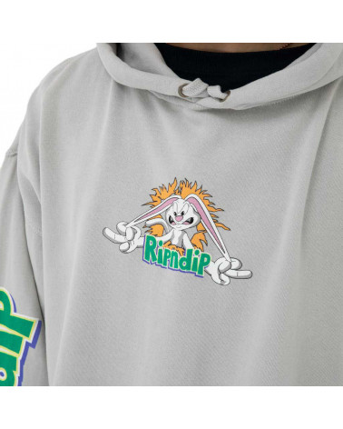 RIPNDIP Felpa Silly Nerm Hoodie Grey