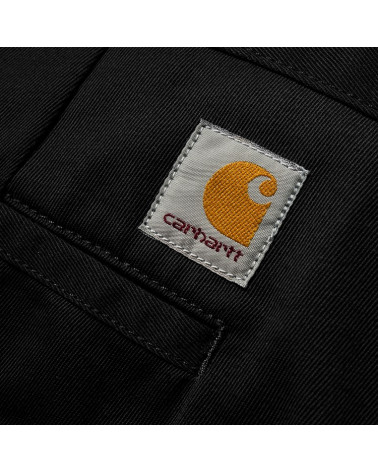 Carhartt Wip Pantaloni Master Pant Black Rinsed