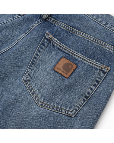 Carhartt WIP Jeans Klondik Pant Blue Mid Used Wash