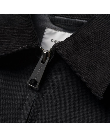 Carhartt Wip Detroit Jacket (Winter) Black/Black Rigid